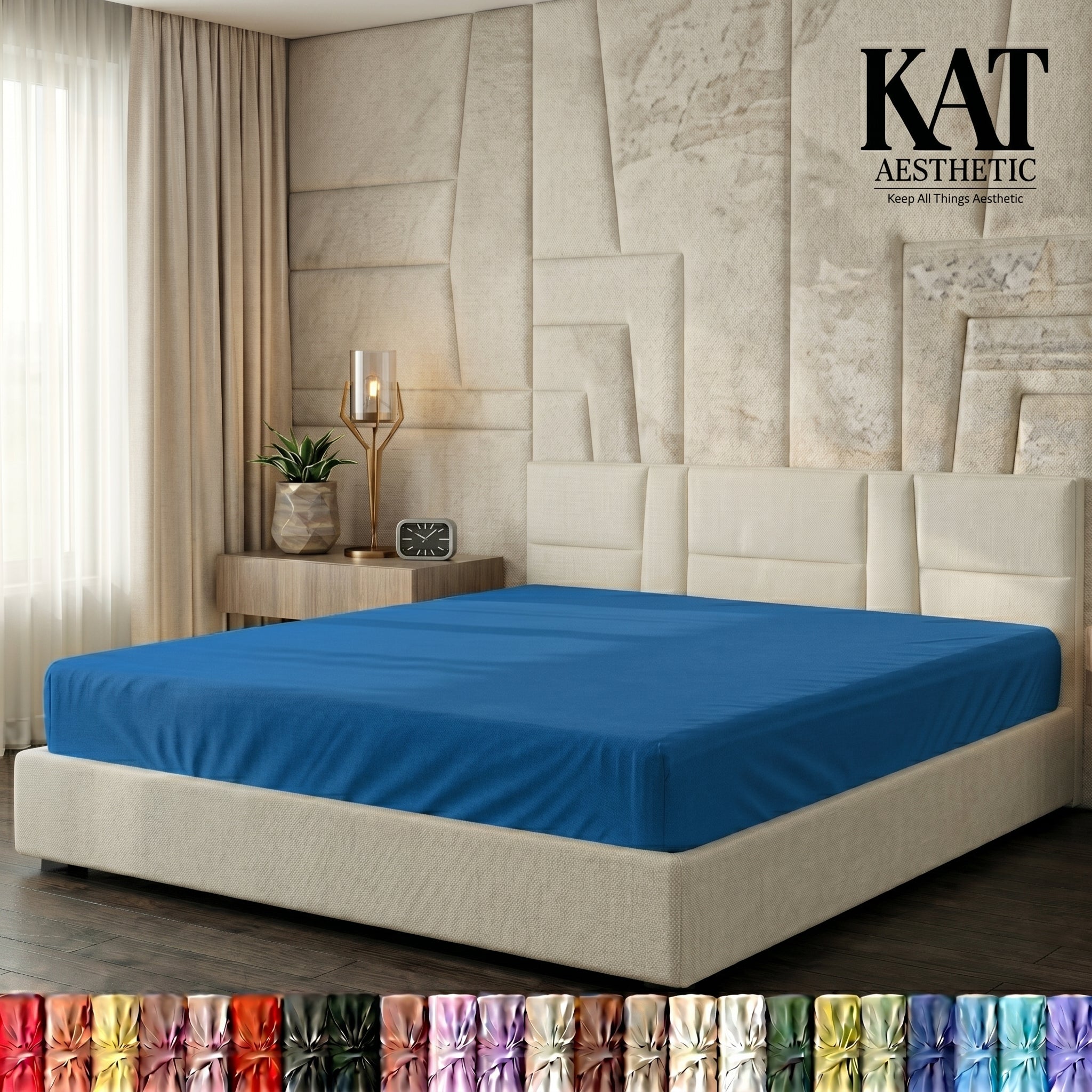 Fitted Sheets – Deep Pocket, Soft Microfiber, Fade & Shrink Resistant