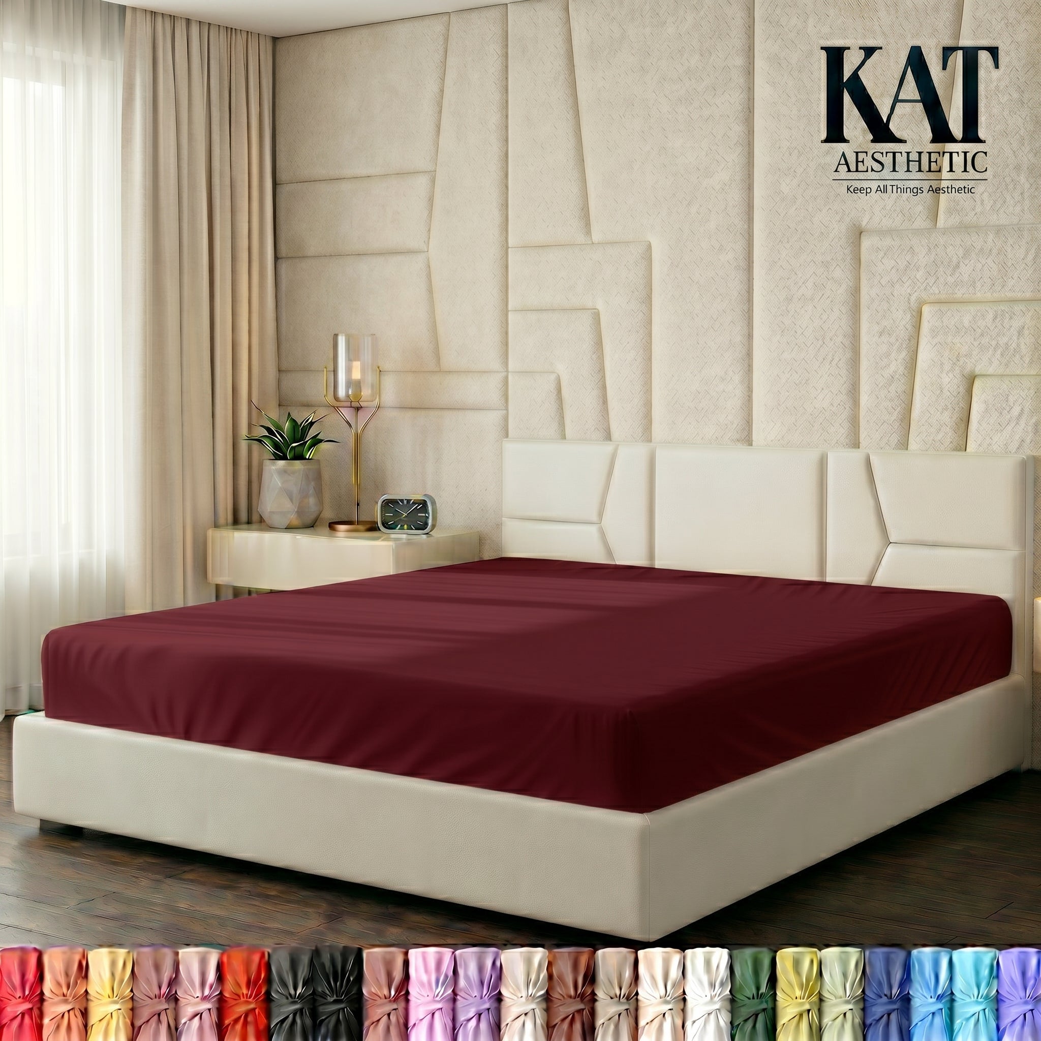 Fitted Sheets – Deep Pocket, Soft Microfiber, Fade & Shrink Resistant