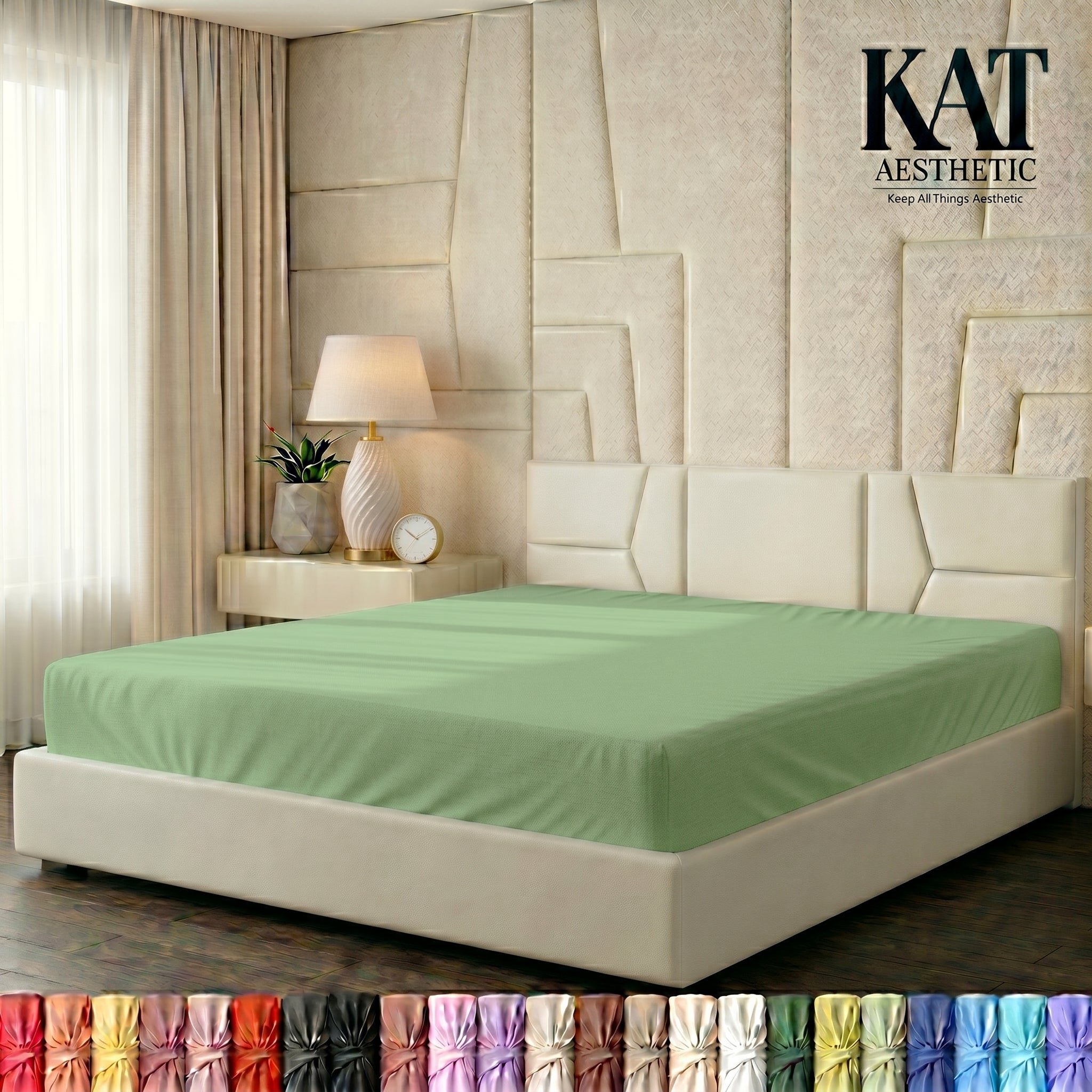 Fitted Sheets – Deep Pocket, Soft Microfiber, Fade & Shrink Resistant