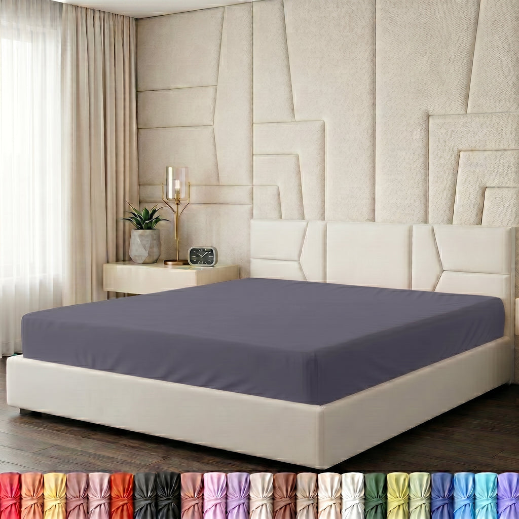 Fitted Sheets – Deep Pocket, Soft Microfiber, Fade & Shrink Resistant