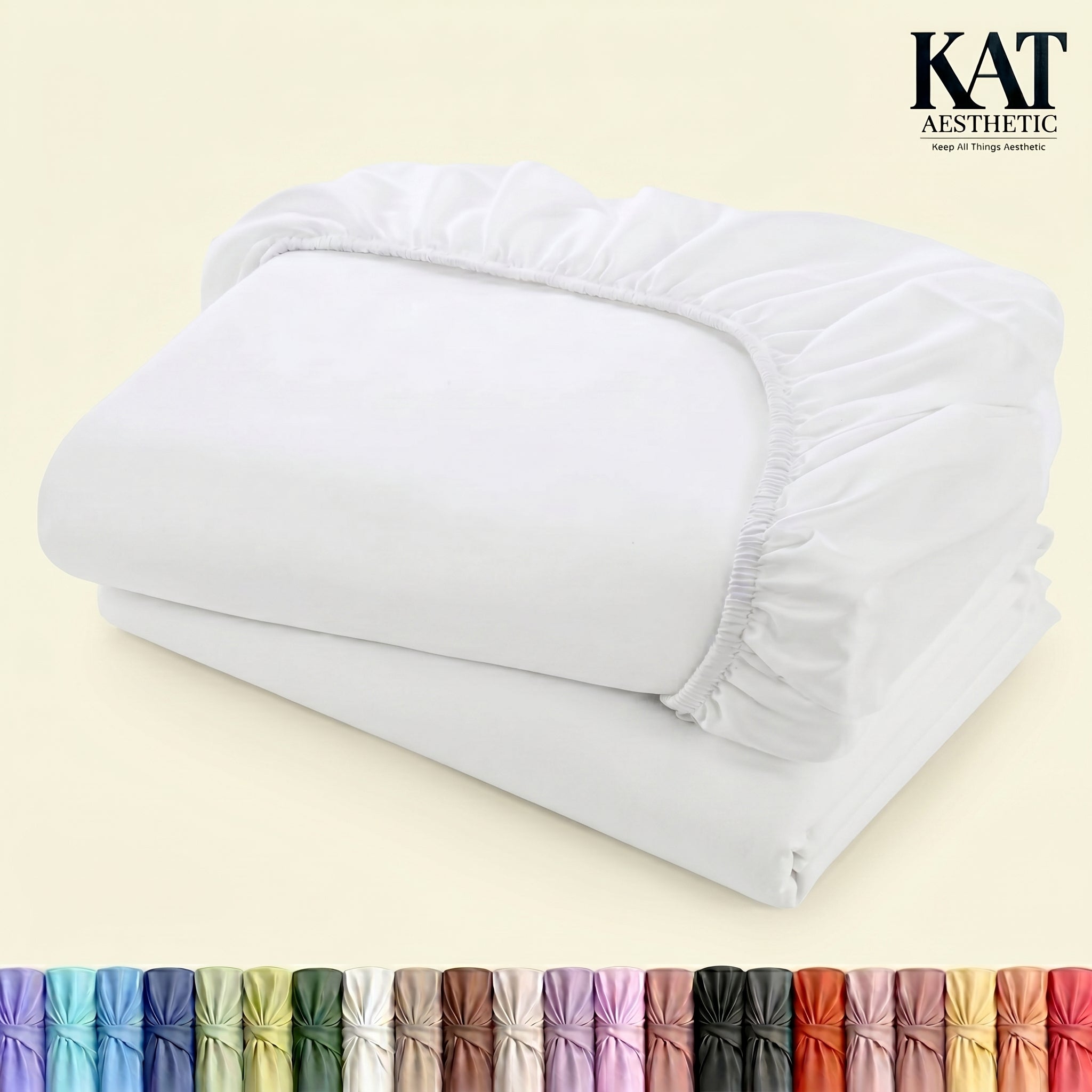 Fitted Sheets – Deep Pocket, Soft Microfiber, Fade & Shrink Resistant