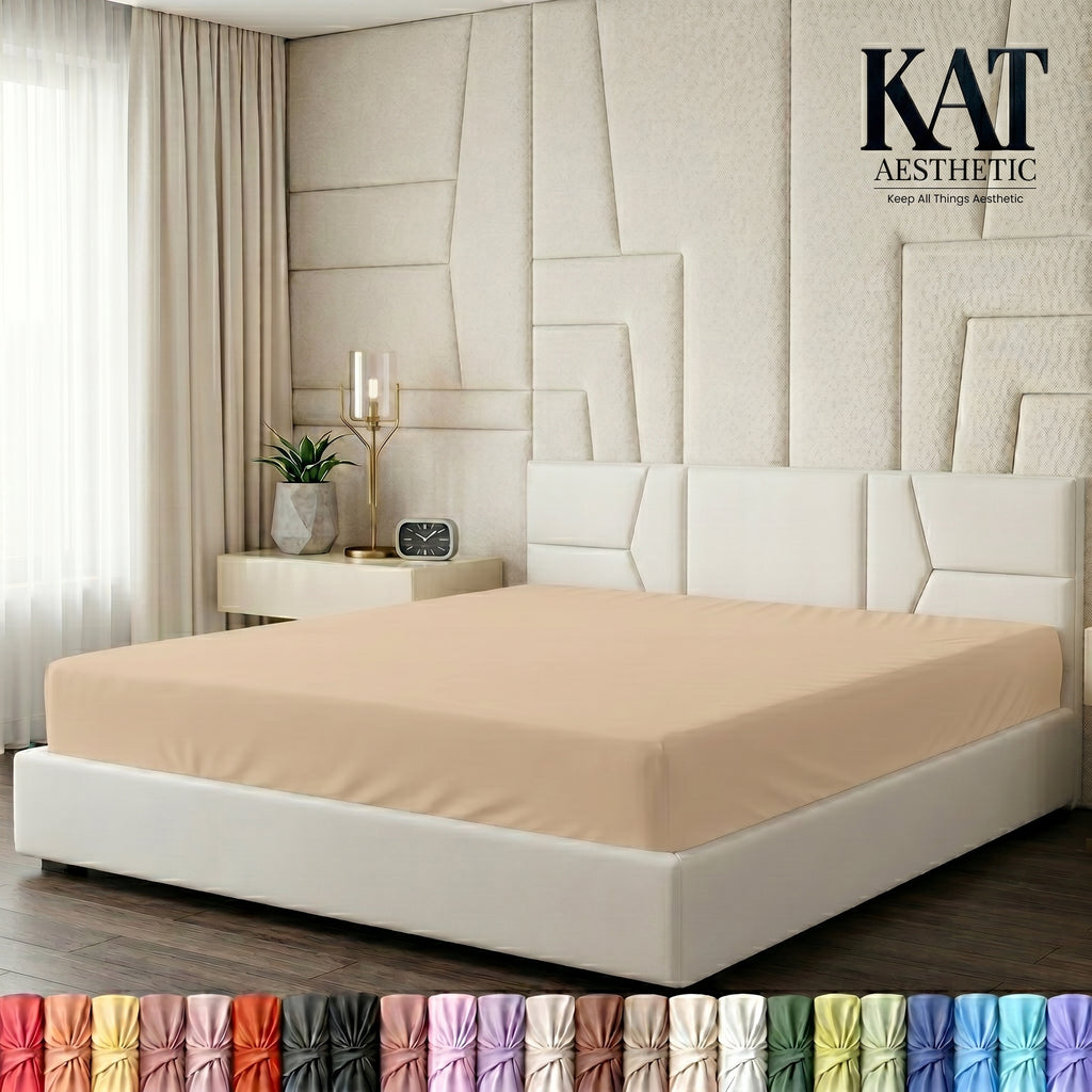 Fitted Sheets – Deep Pocket, Soft Microfiber, Fade & Shrink Resistant
