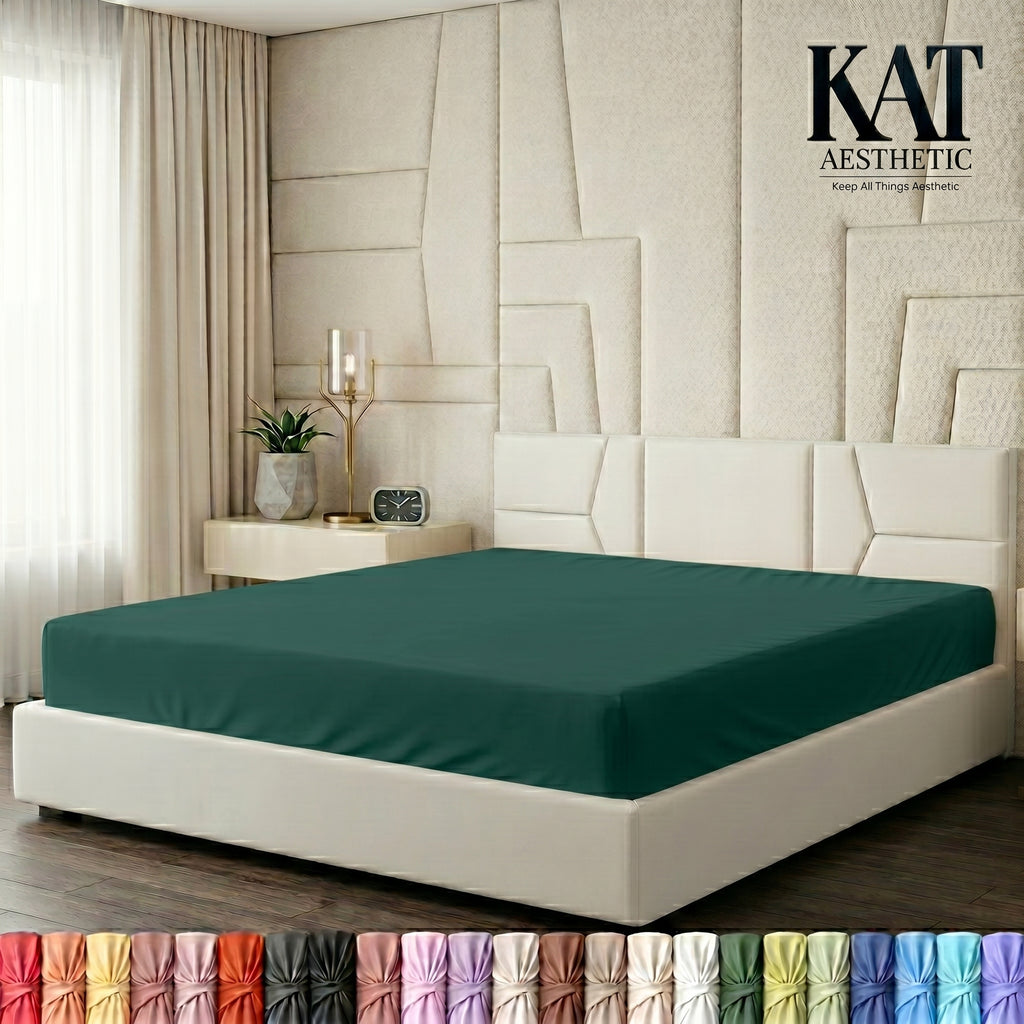 Fitted Sheets – Deep Pocket, Soft Microfiber, Fade & Shrink Resistant
