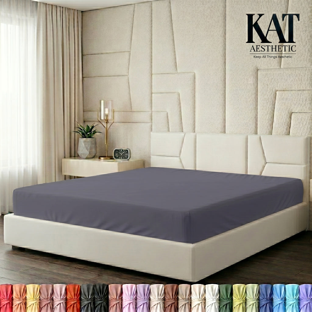 Fitted Sheets – Deep Pocket, Soft Microfiber, Fade & Shrink Resistant