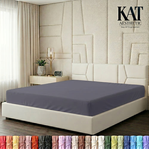 Fitted Sheets – Deep Pocket, Soft Microfiber, Fade & Shrink Resistant