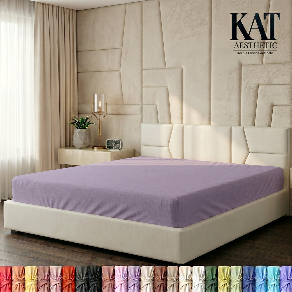 Fitted Sheets – Deep Pocket, Soft Microfiber, Fade & Shrink Resistant