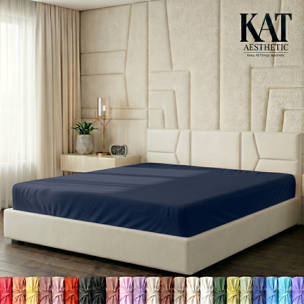 Fitted Sheets – Deep Pocket, Soft Microfiber, Fade & Shrink Resistant