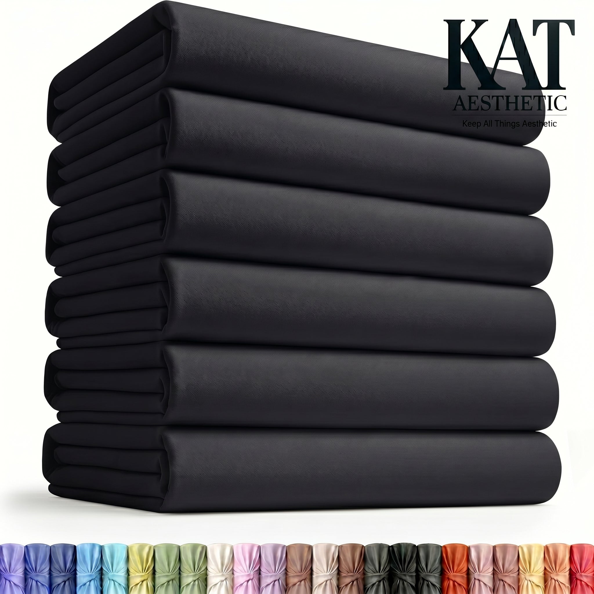 Flat Sheets – Fade & Shrink Resistant Brushed Microfiber, Easy Care