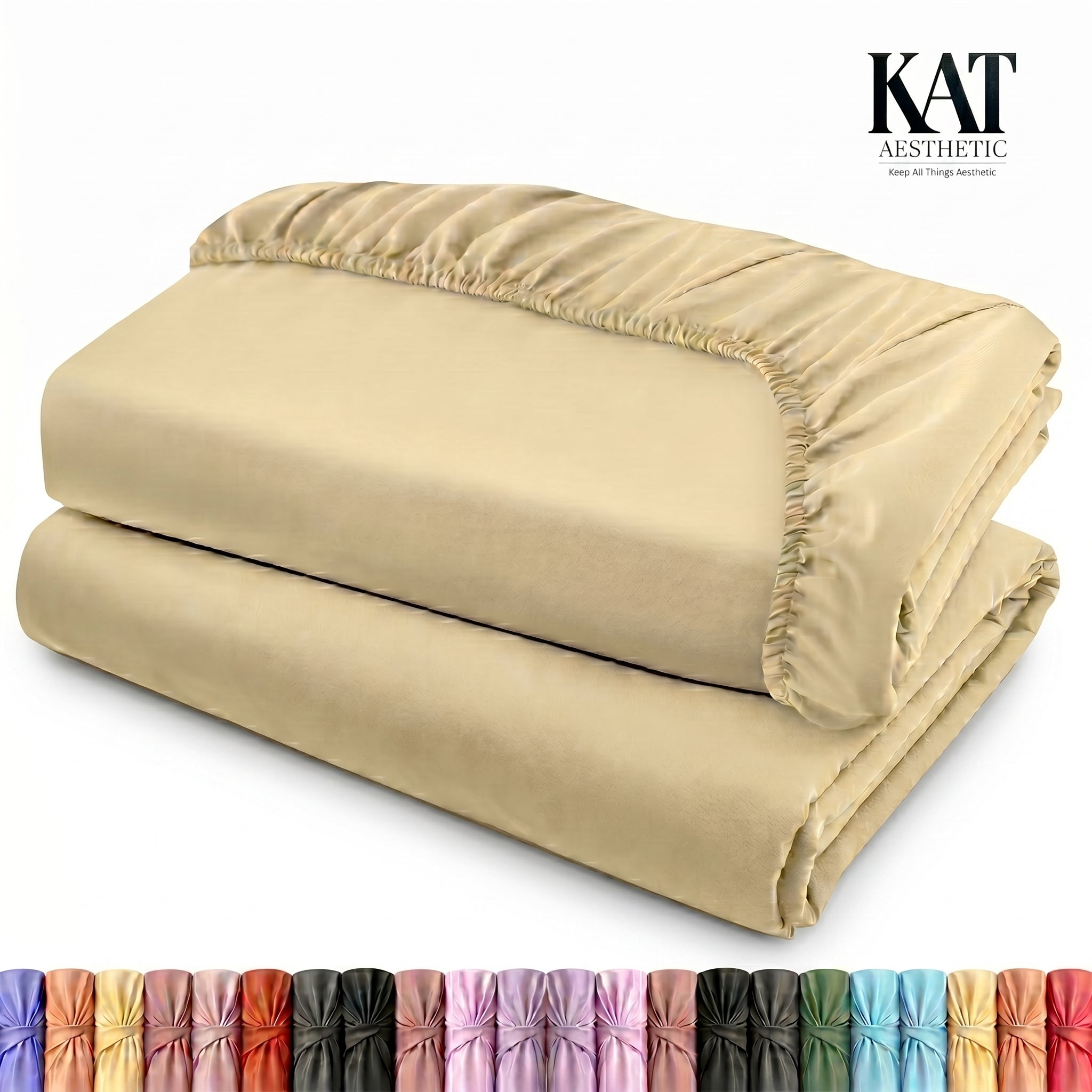 Fitted Sheets – Deep Pocket, Soft Microfiber, Fade & Shrink Resistant